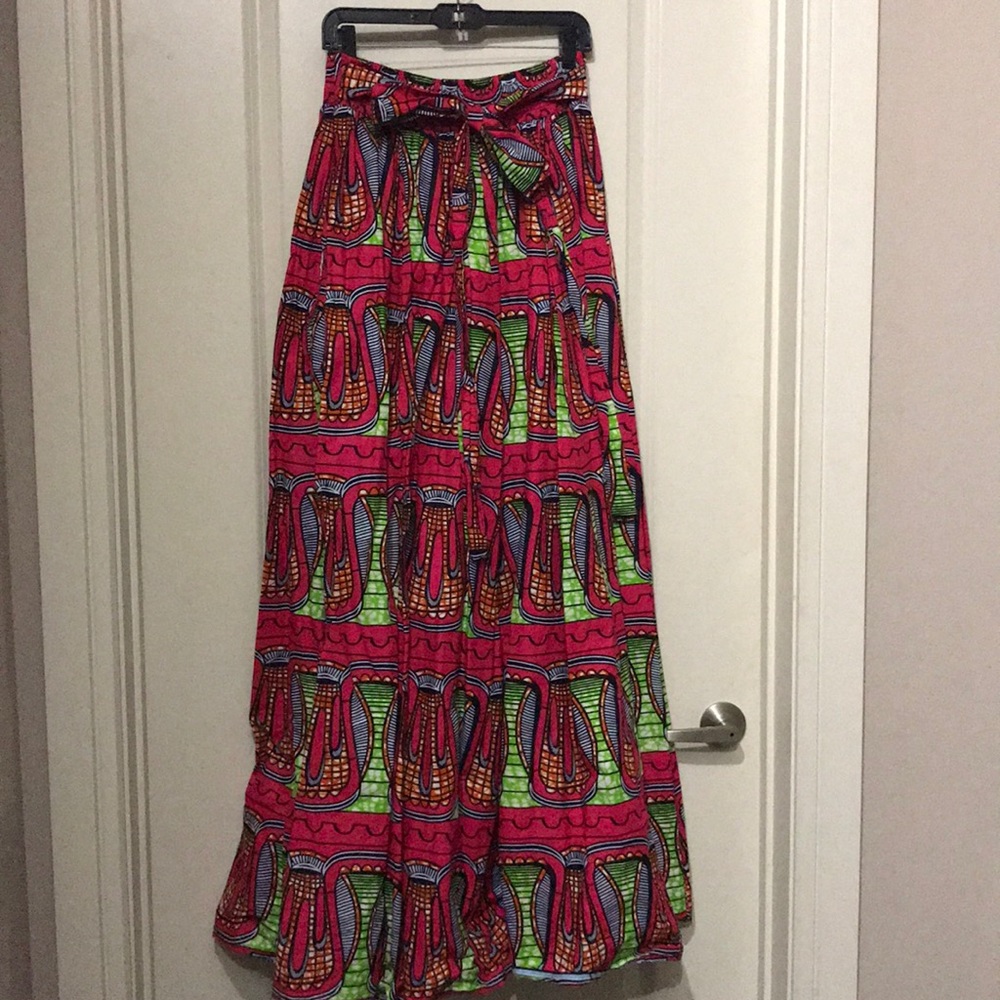 Maxi multi colored skirt